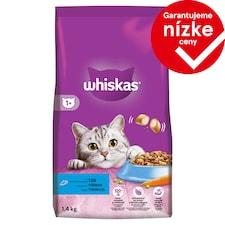 Whiskas 1+ s vynikajúcim tuniakom 1,4 kg