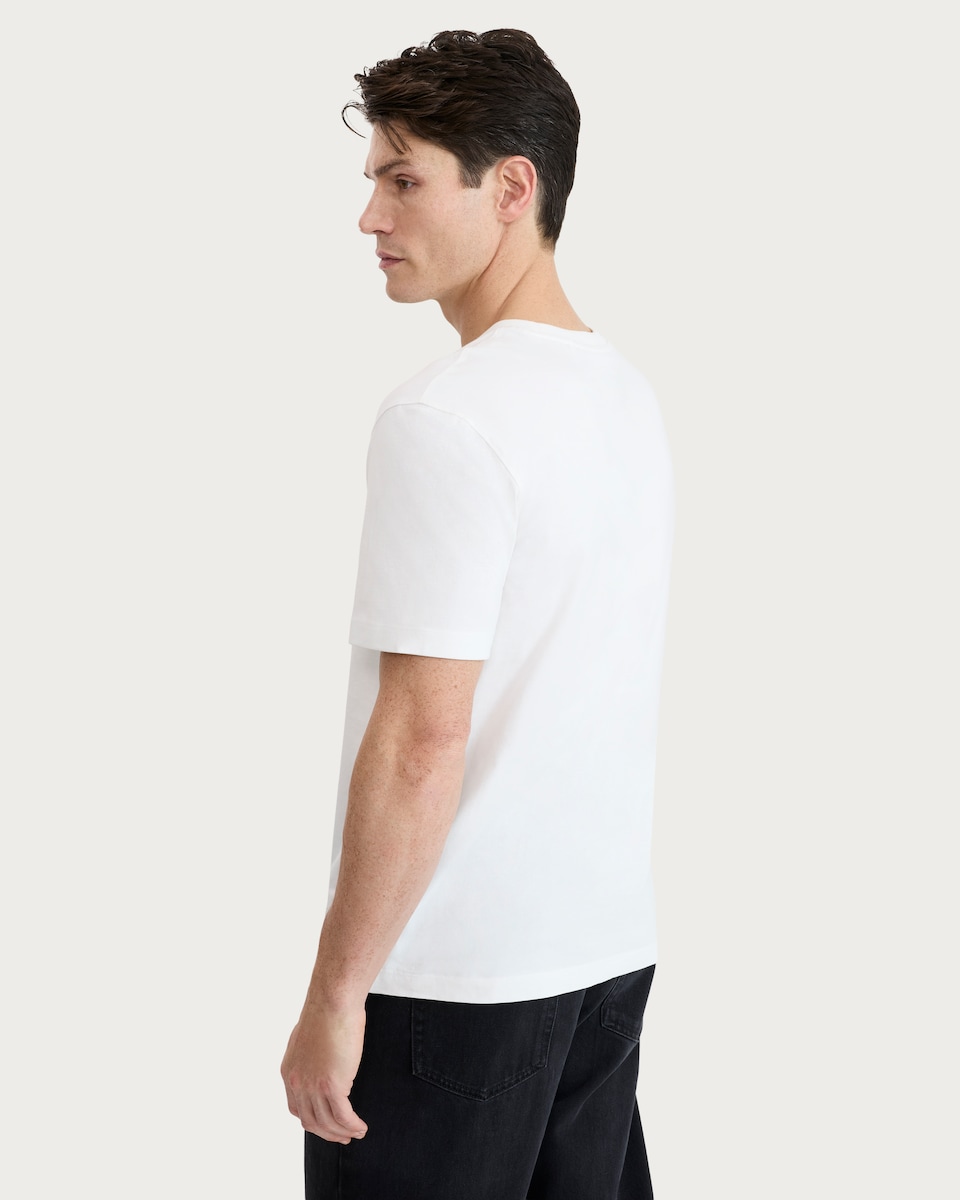 image 1 of Guinness Extra Stout Print Pure Cotton T-Shirt in Cream