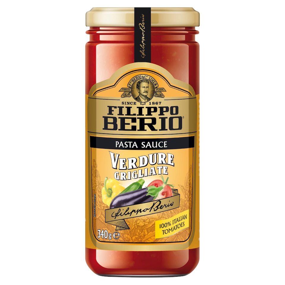 Filippo Berio Pasta Sauce - Verdure Grigliate 340g