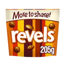 Revels Milk Chocolate Sharing Pouch Bag 205g
