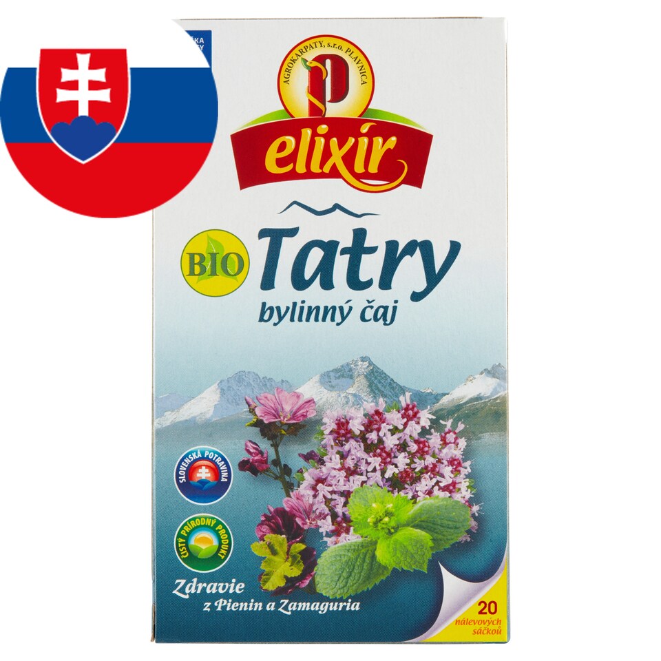 image 1 of Elixír Organic Tatras Herbs Tea 20 x 1.5 g