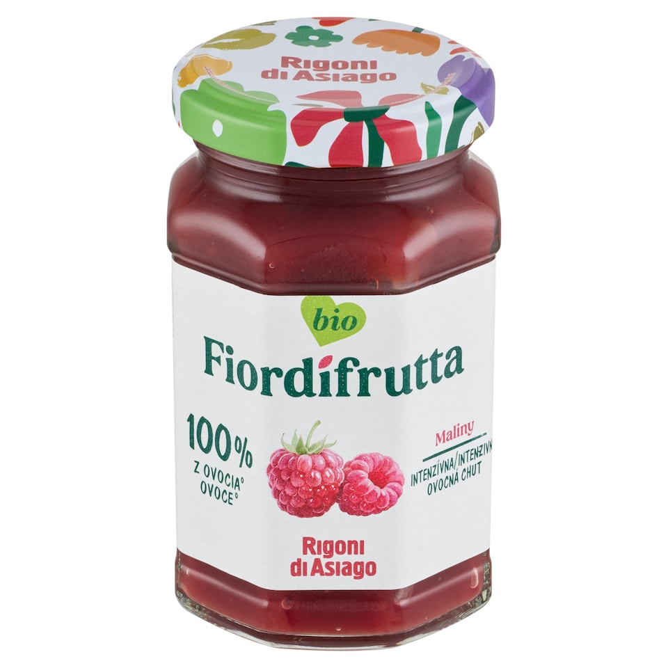 Obrázek 1 pro produkt Rigoni di Asiago Fiordifrutta Bio maliny 250g