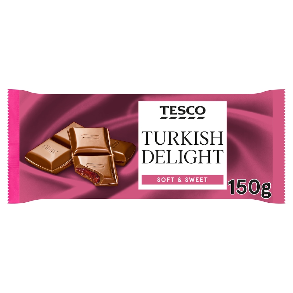 Tesco Turkish Delight Bar 150G