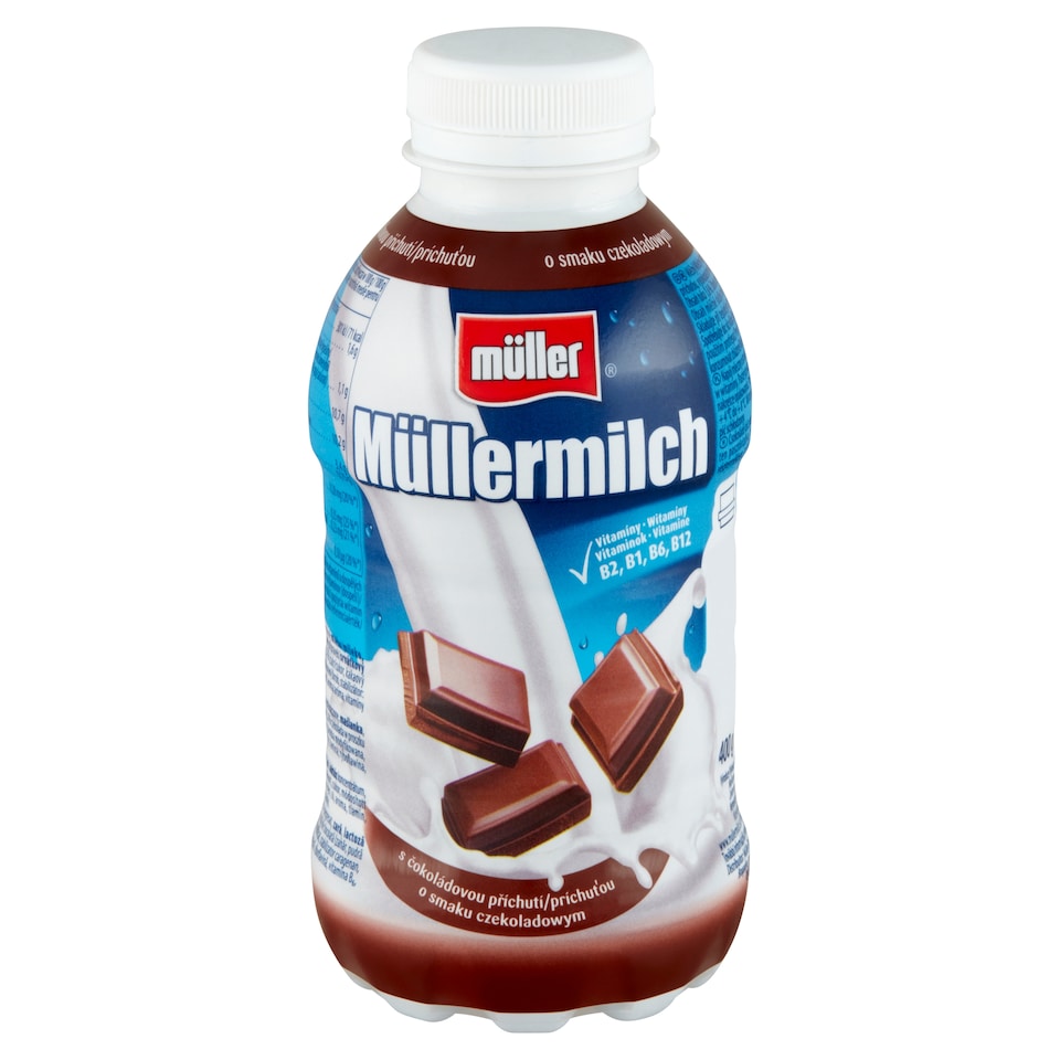 Müller Müllermilch csokoládé ízű zsírszegény tejital 400 g  1. kép