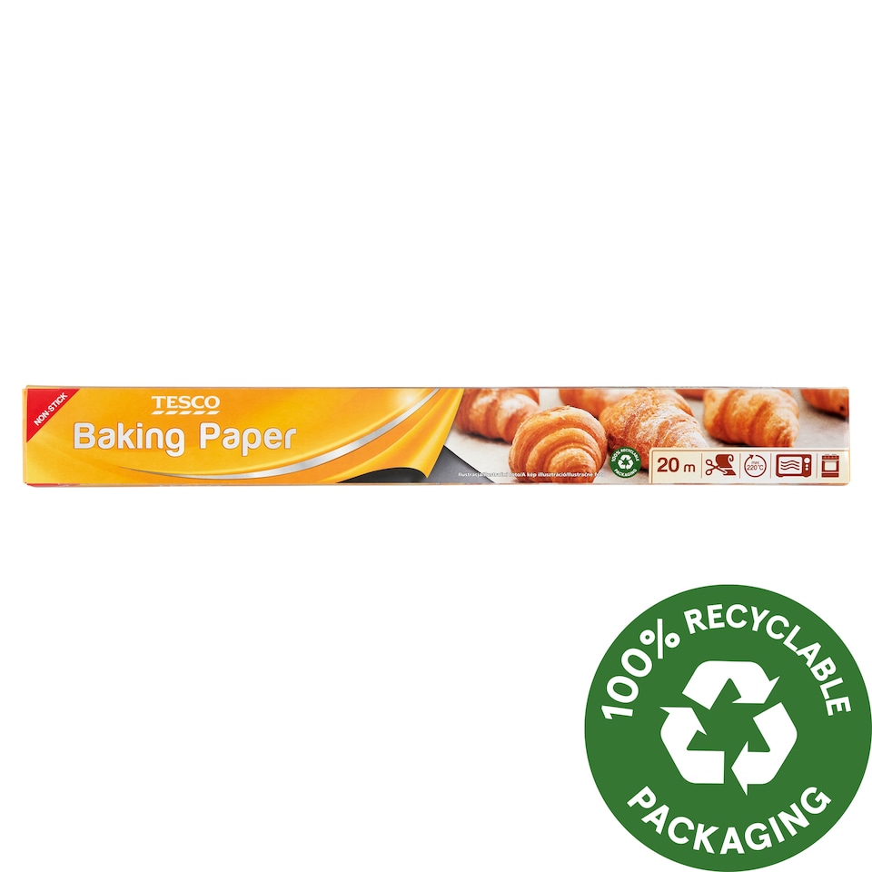 Tesco Baking Paper 20 m x 38 cm