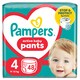 obrázok 1 z Pampers Active Baby plienkové nohavičky veľkosť 4, 48 plienok, 9kg-15kg
