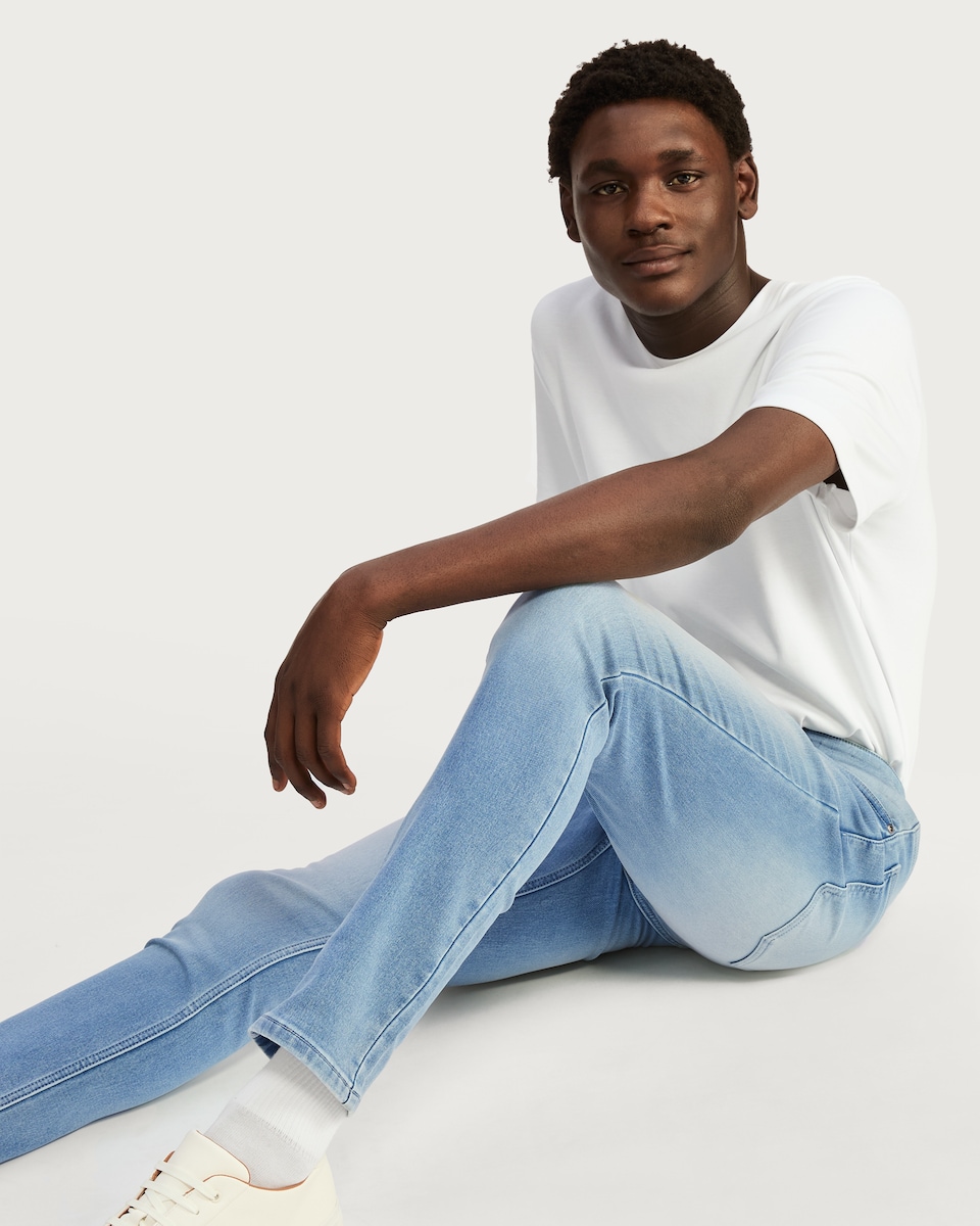 image 1 of F&F Skinny Fit Jeans in Blue