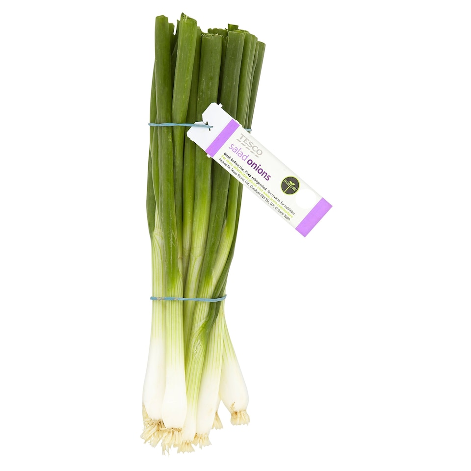 Tesco Salad Onions Bunch