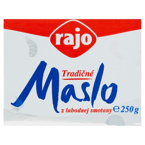 Rajo Tradi&né maslo z lahodnej smotany 250 g - Tesco Groceries
