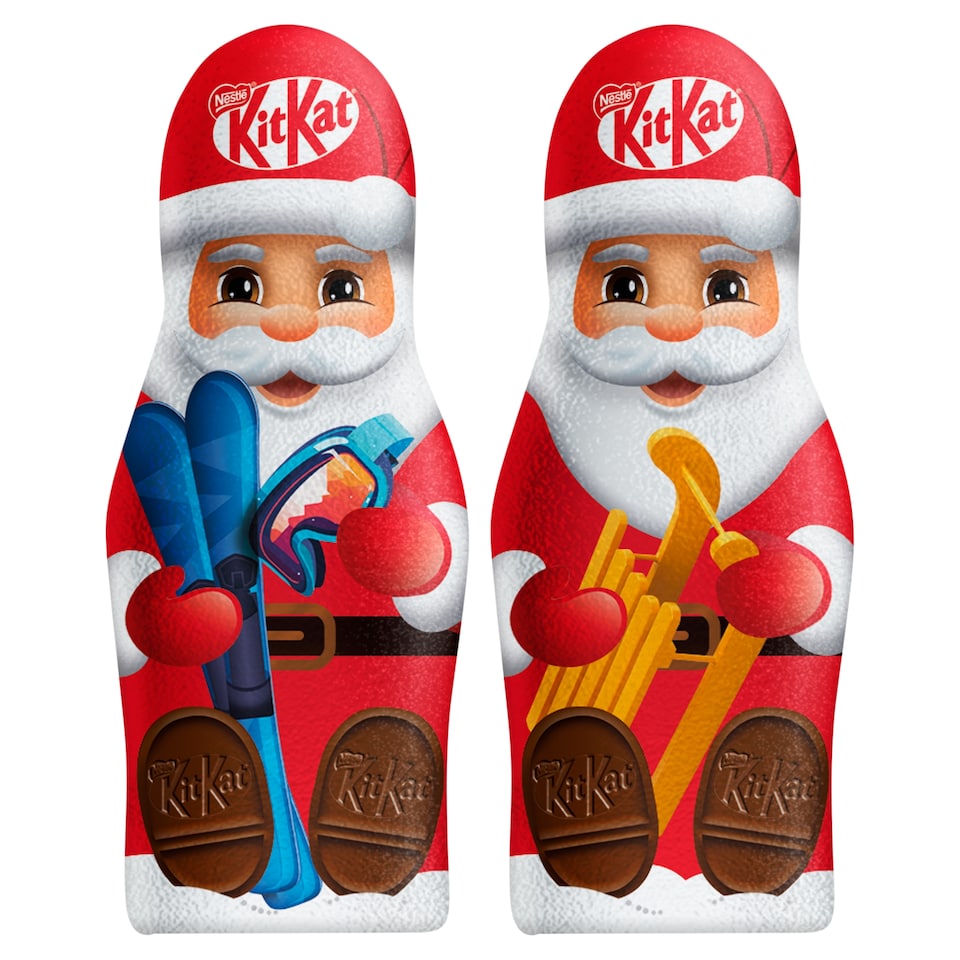 image 1 of KitKat Milk Chocolate Santa Claus with Wheat Flakes 17 g