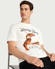image 2 of Guinness Pure Cotton Lovely Day Lobster T-Shirt in Cream