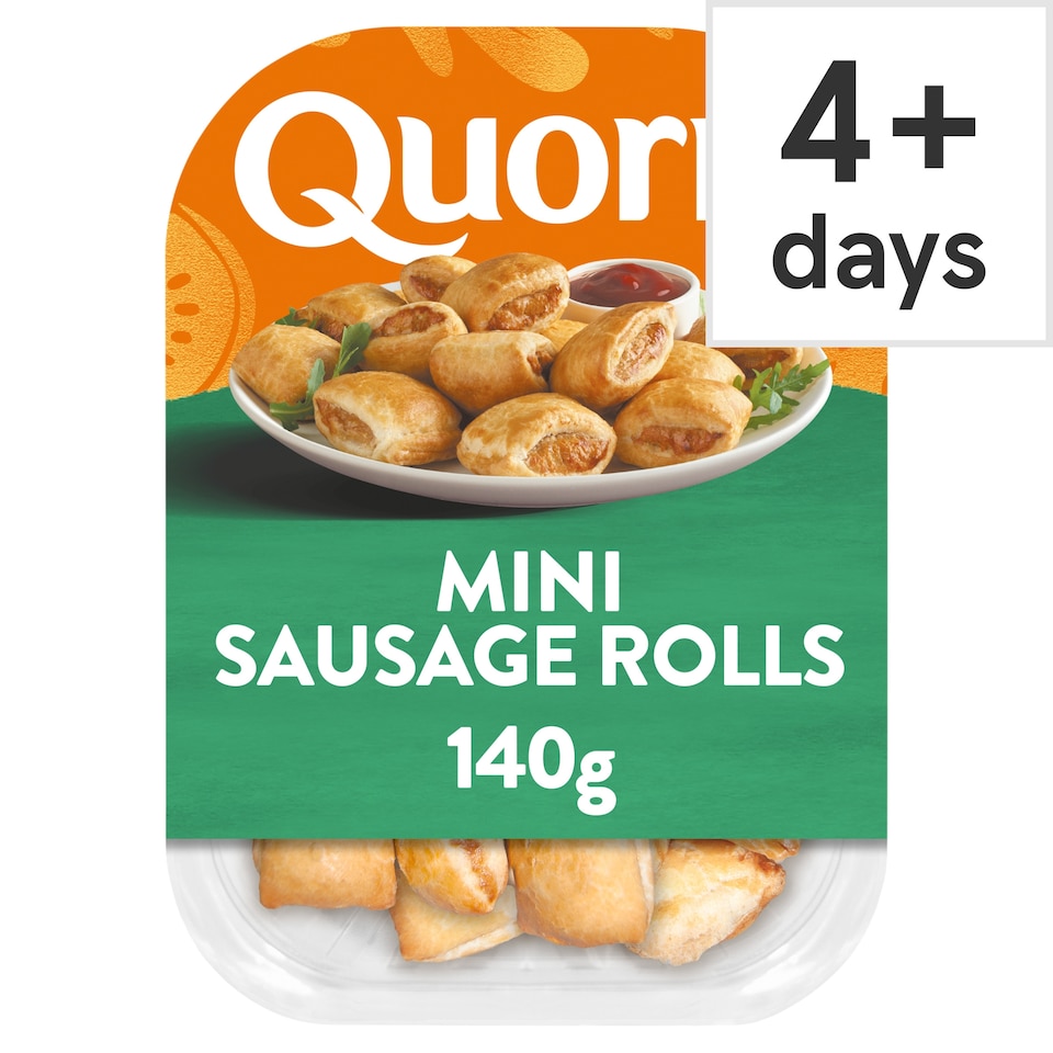 Quorn Vegetarian Mini Sausage Rolls 140G