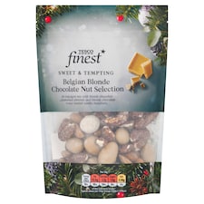 Tesco Finest Belgian Blonde Chocolate Nut Selection 225g