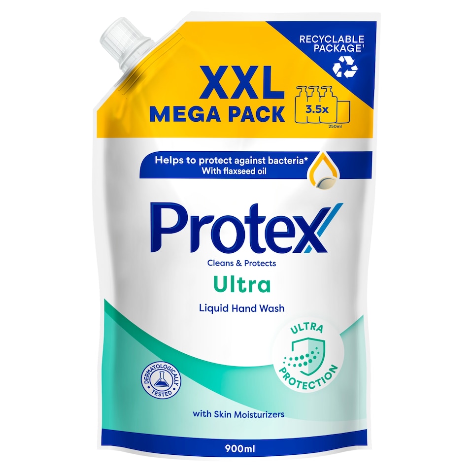 Obrázek 1 pro produkt Tekuté mýdlo Protex Ultra - náhr. náplň - 900 ml