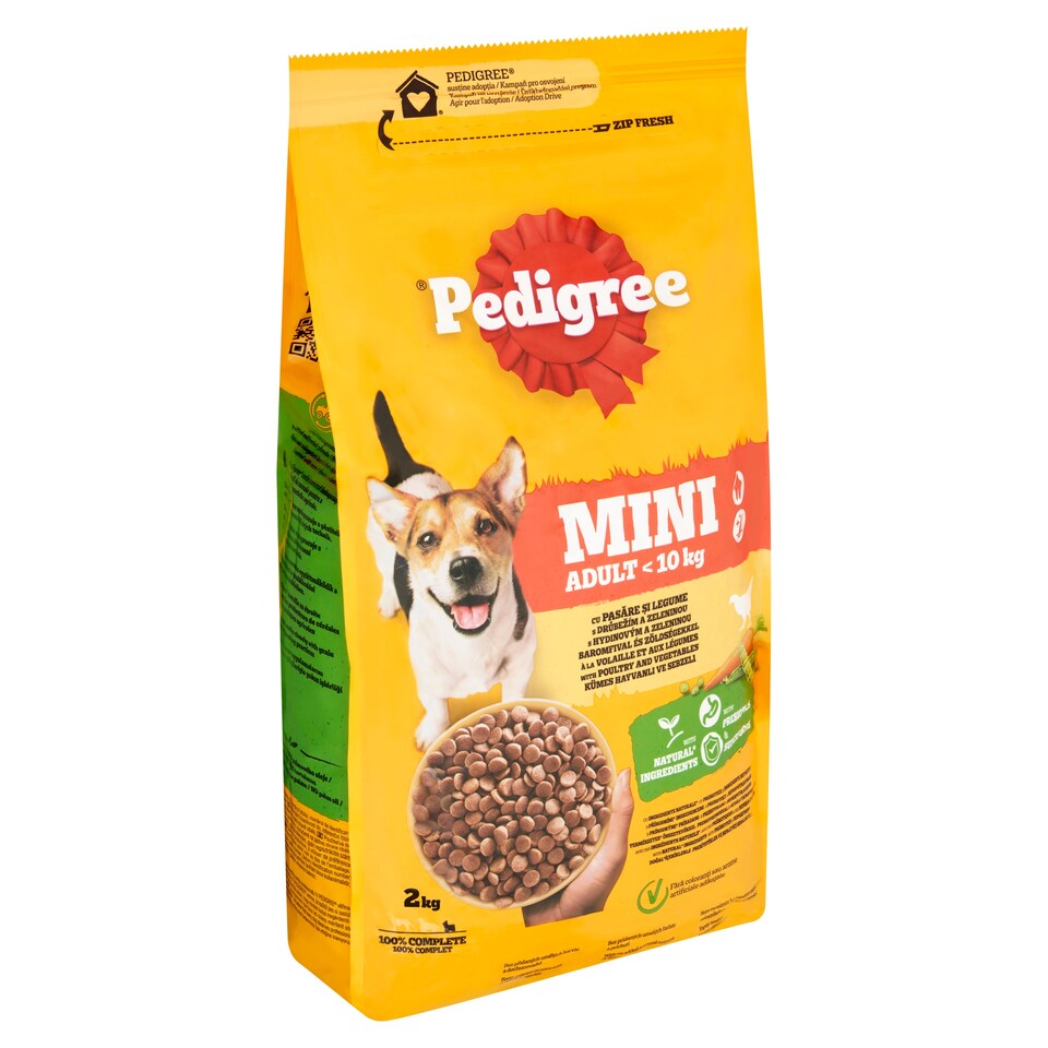 Pedigree Mini Adult s drůbežím a zeleninou 2kg