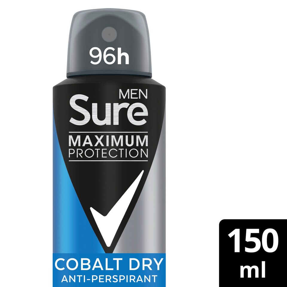 image 1 of Sure M/PROT 96h Cobalt Dry APD 150ml