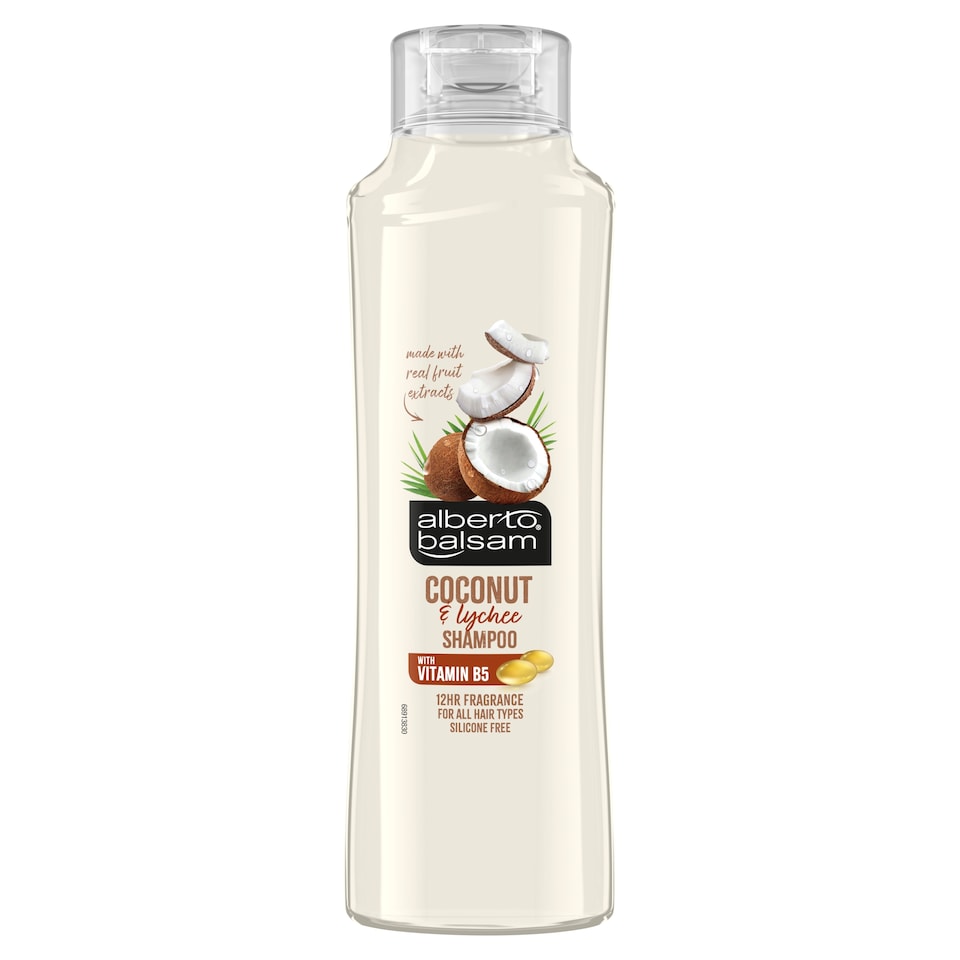 Alberto Balsam Coconut & Lychee Shampoo 350Ml