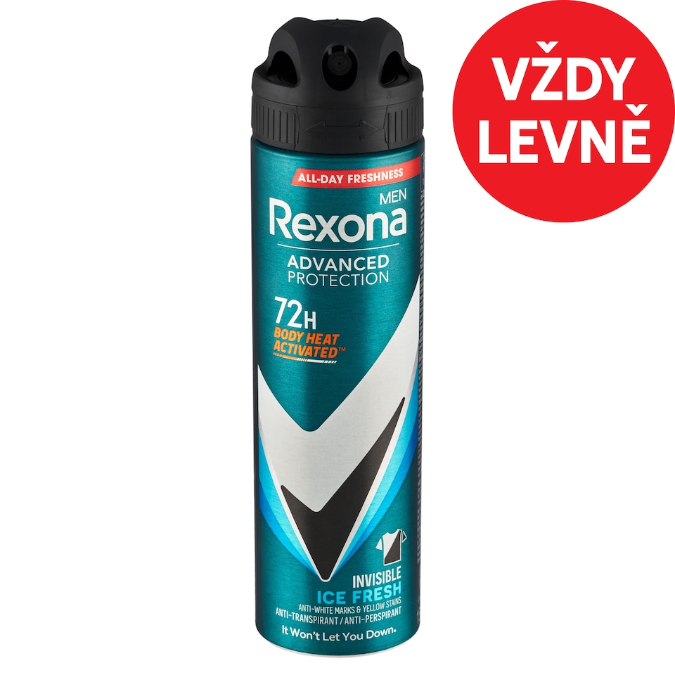 Obrázek 1 pro produkt Rexona Men Invisible Ice Fresh antiperspirant sprej 150ml
