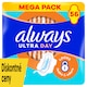 obrázok 1 z Always Ultra Day Normal hygienické vložky (veľkosť 1) vložky s krídelkami 56 ks]