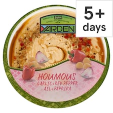 Yarden Houmous Garlic & Red Pepper 250G