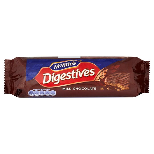 Mcvities Milk Chocolate Digestives 332G Tesco Groceries