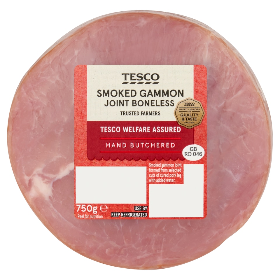 Tesco Smoked Gammon Joint 750g