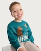 image 1 of Gruffalo Cotton Rich Sweatshirt in Green