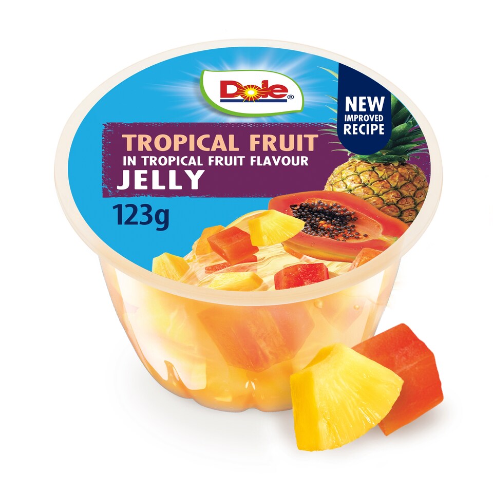 Dole Tropical Fruit In Tropical Jelly 123G