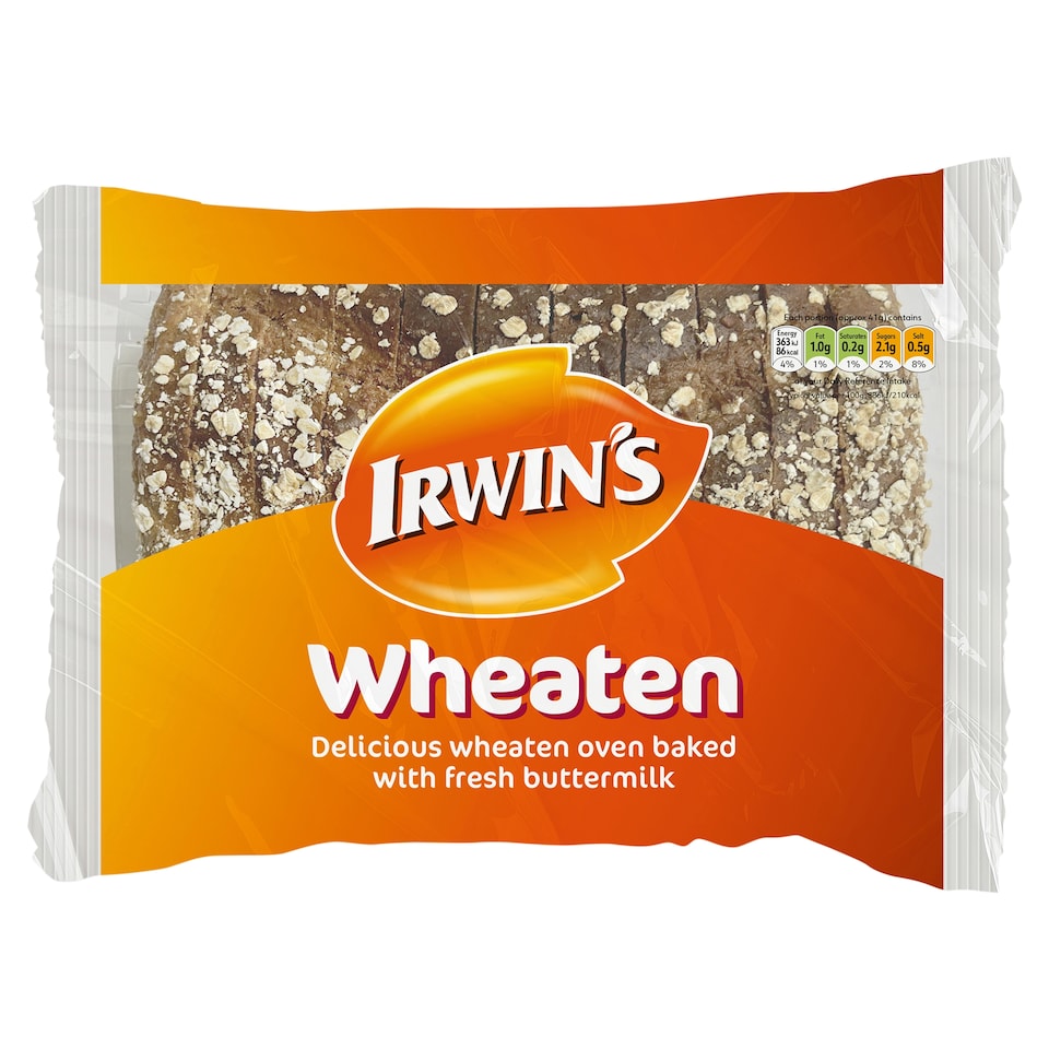 Irwin's Square Wheaten Bread 450g