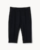 image 5 of F&F Modal Rich Capri Trousers in Black
