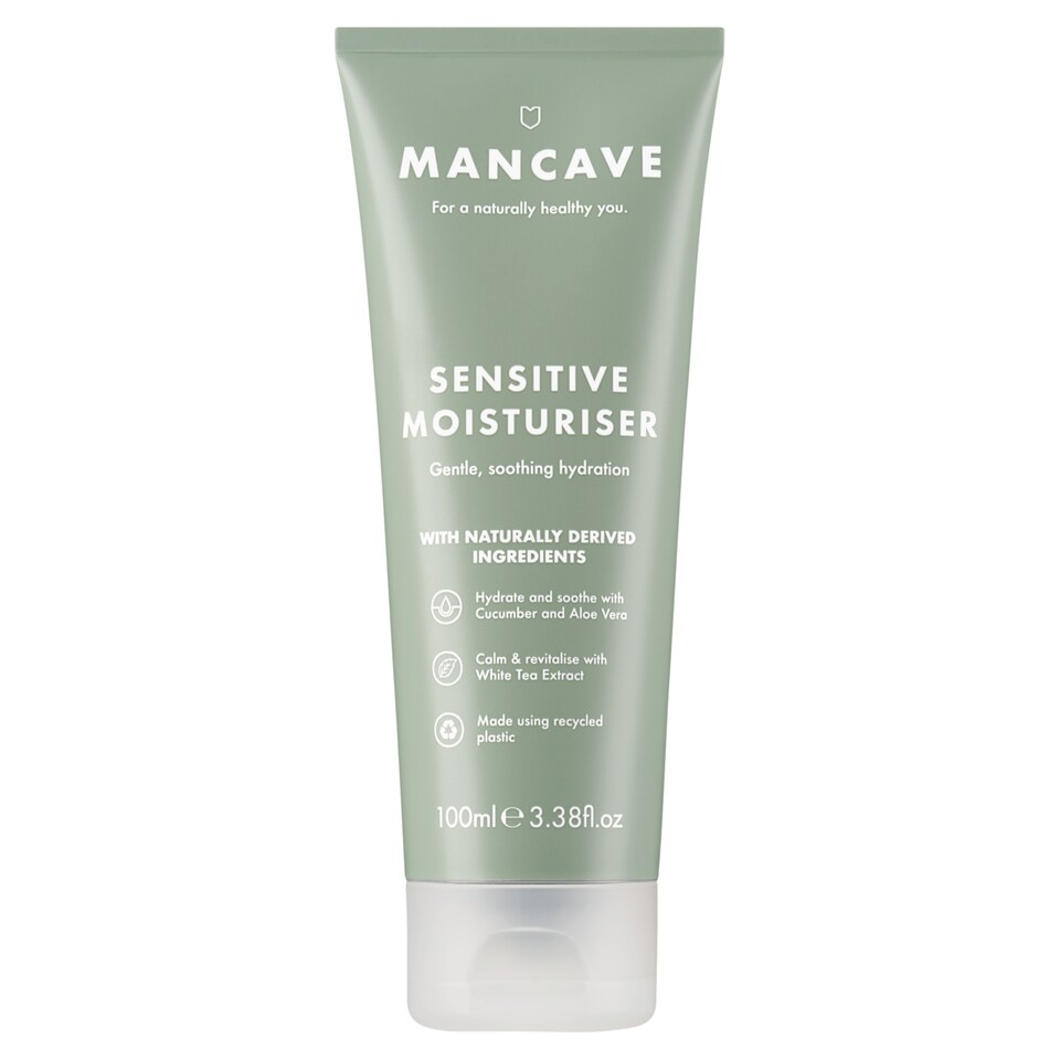 Mancave Sensitive Moisturiser 100Ml