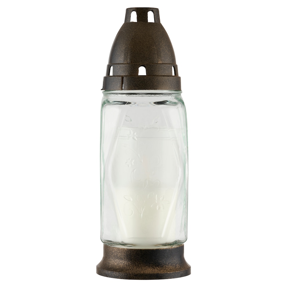 Grave Glass Jar with Candle LA 516 60 g