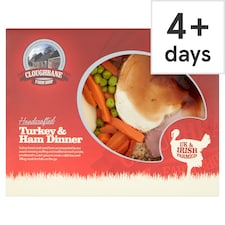 Cloughbane Turkey & Ham Dinner 550G