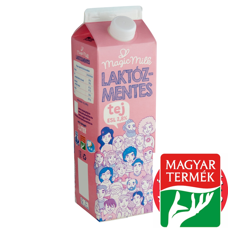 Magic Milk ESL laktózmentes, félzsíros tej 2,8% 1 l
