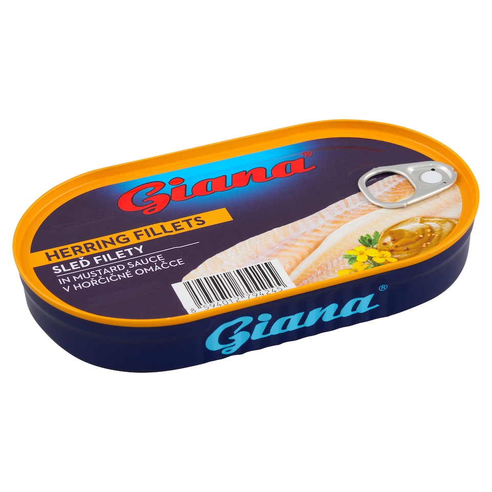 Obrázek 1 pro produkt Giana Sleď filety v hořčičné omáčce 170g