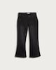 image 4 of F&F Girls Cotton Rich Flared Jeggings in Black
