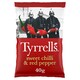image 1 of Tyrrells Sweet Chilli & Red Pepr Crisps 40g