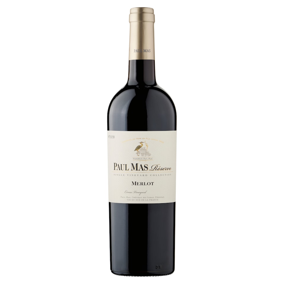 image 1 of Paul Mas Reserve Merlot 75cl