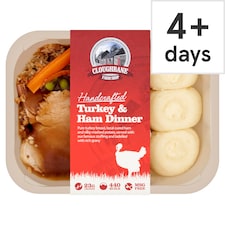 Cloughbane Turkey & Ham Dinner 350g