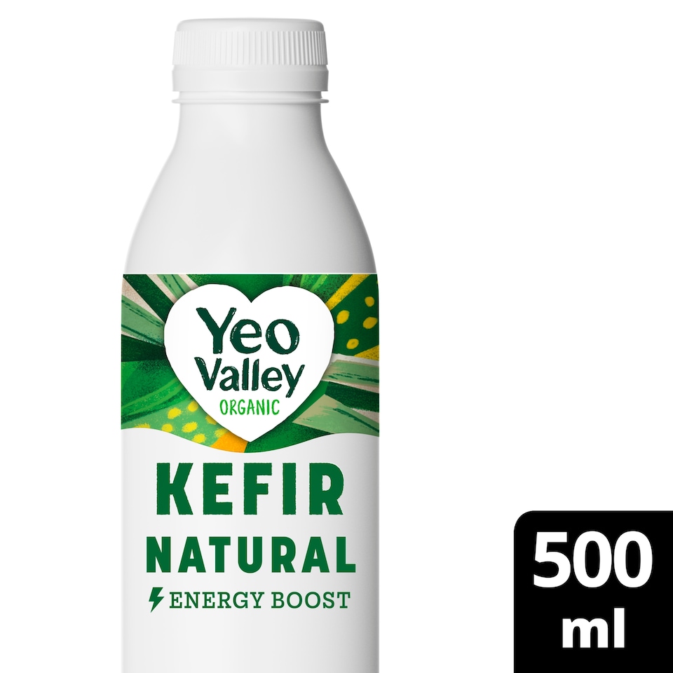 Yeo Valley Organic Kefir Natural Yogurt Drink 500ml