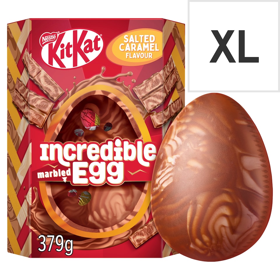 image 1 of Kit Kat Salted Caramel Flavour Chocolate Easter Egg 379g