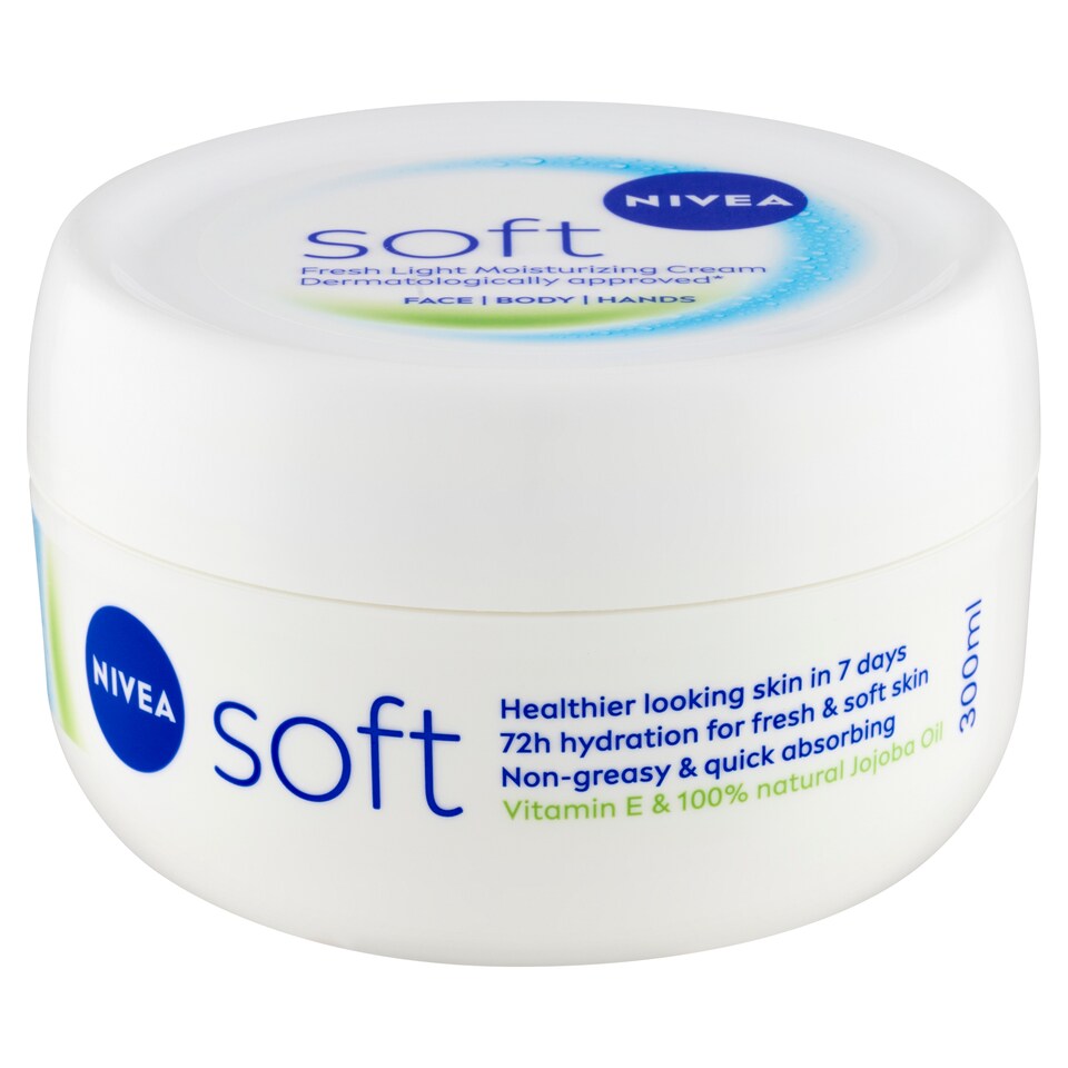 image 1 of Nivea Soft Fresh Light Moisturizing Cream 300 ml