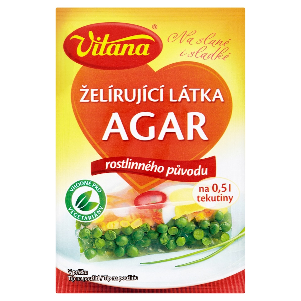 Obrázek 1 pro produkt Vitana Agar želírující látka 4g