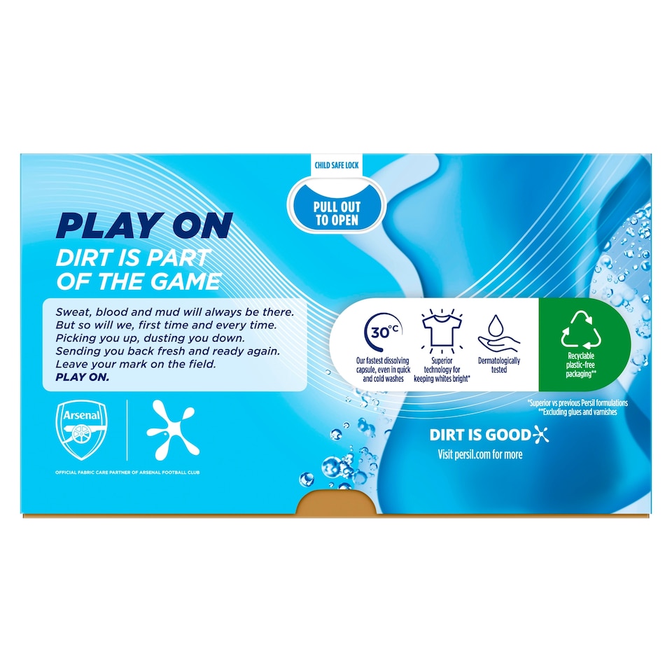 image 1 of Persil Non Bio 3 in 1 Laundry Detergent Capsules 36washes 759.6g