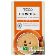 Tesco Latte Macchiato Sachets 124G (8*15.5G)