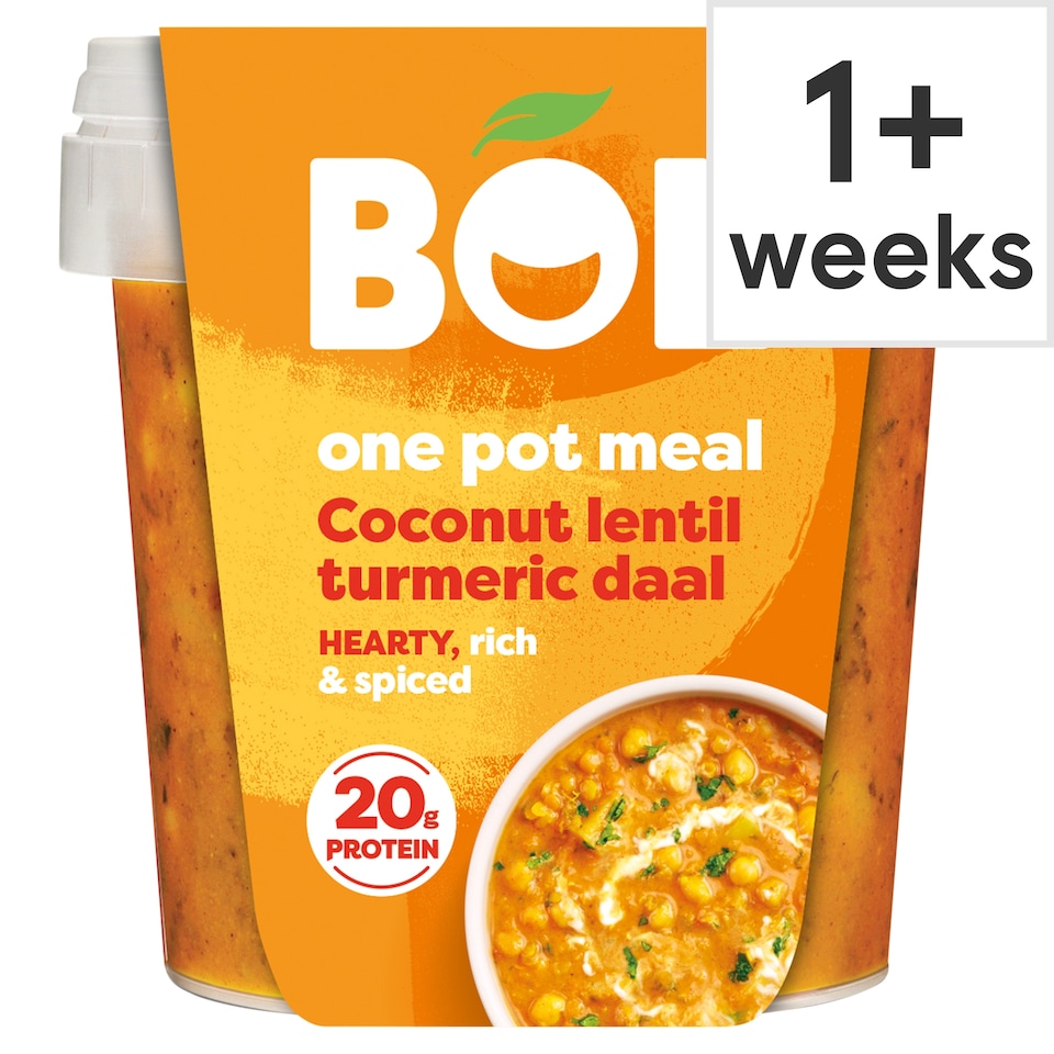 image 1 of Bol One Pot Meal Coconut Lentil Turmeric Daal 450g