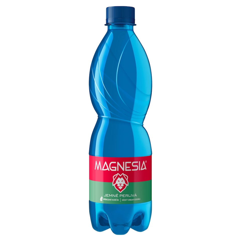 Magnesia Jemně perlivá přírodní minerální voda 0,5l
