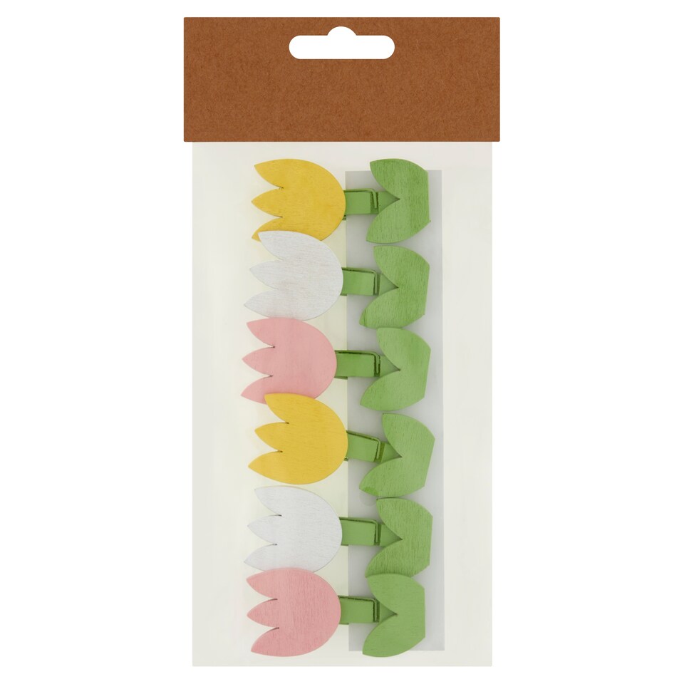 Ozdobné spony 5 cm 6 ks