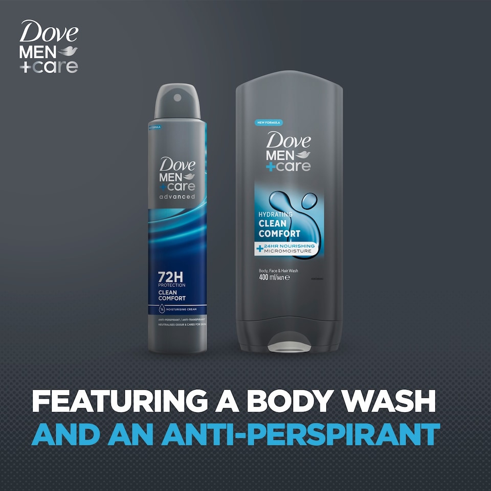 image 1 of Dove Men + Care Cleanse + Care XL Duo Gift Set 