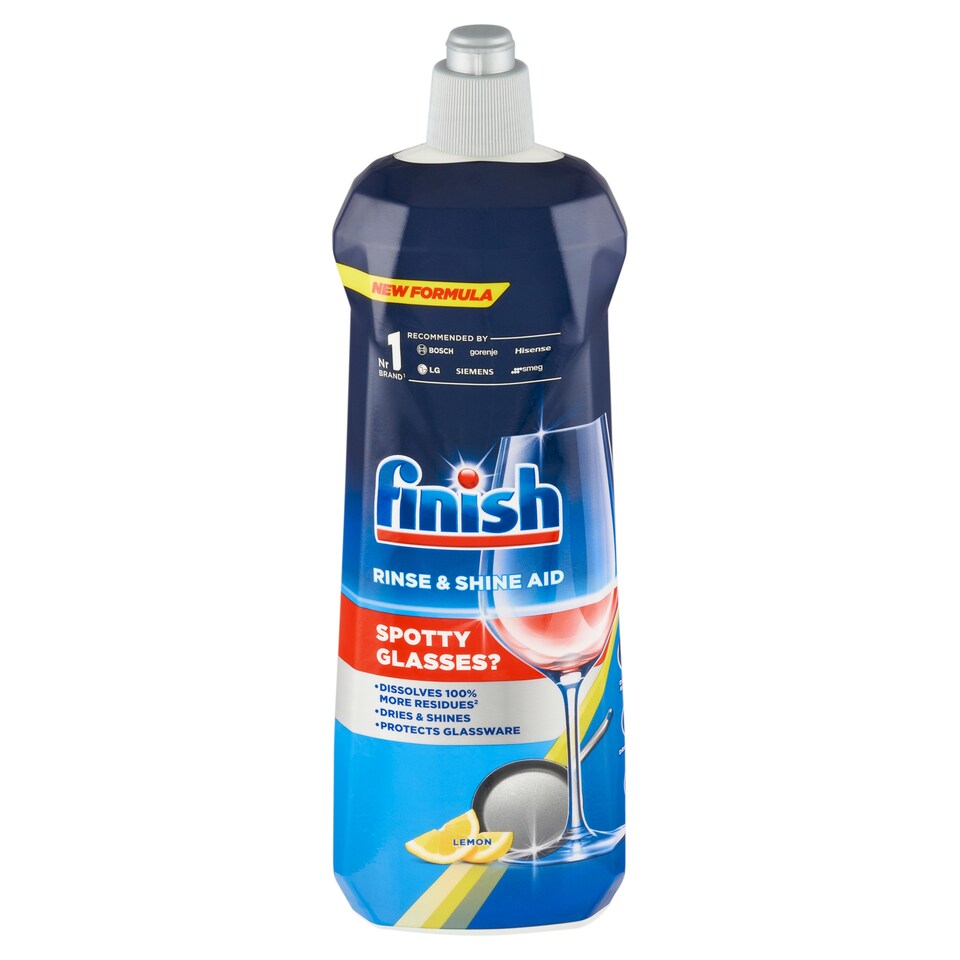 image 1 of Finish Rinse & Shine Aid Lemon 800 ml